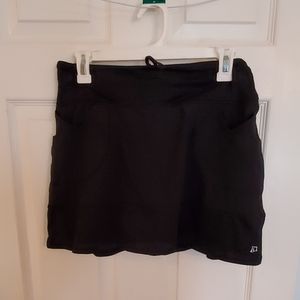 Athletic skirt with shorties with pockets